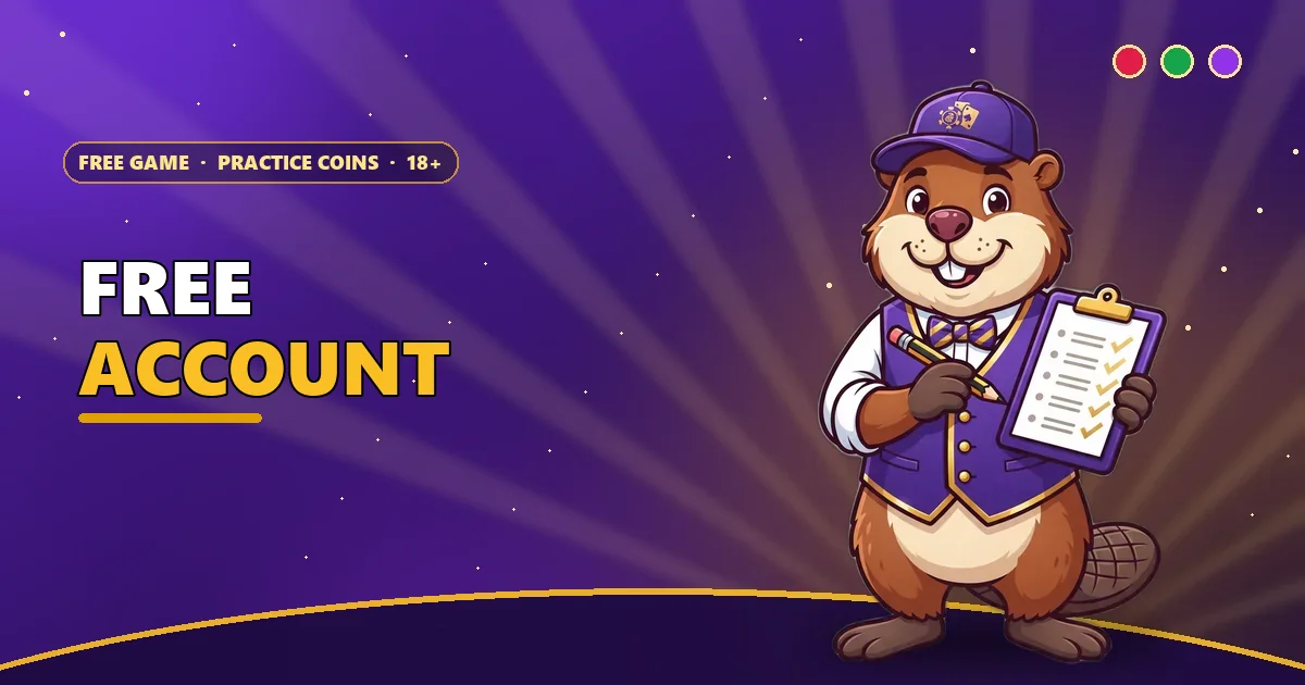Beaver mascot with a ticked checklist for the Register for 6E Club page
